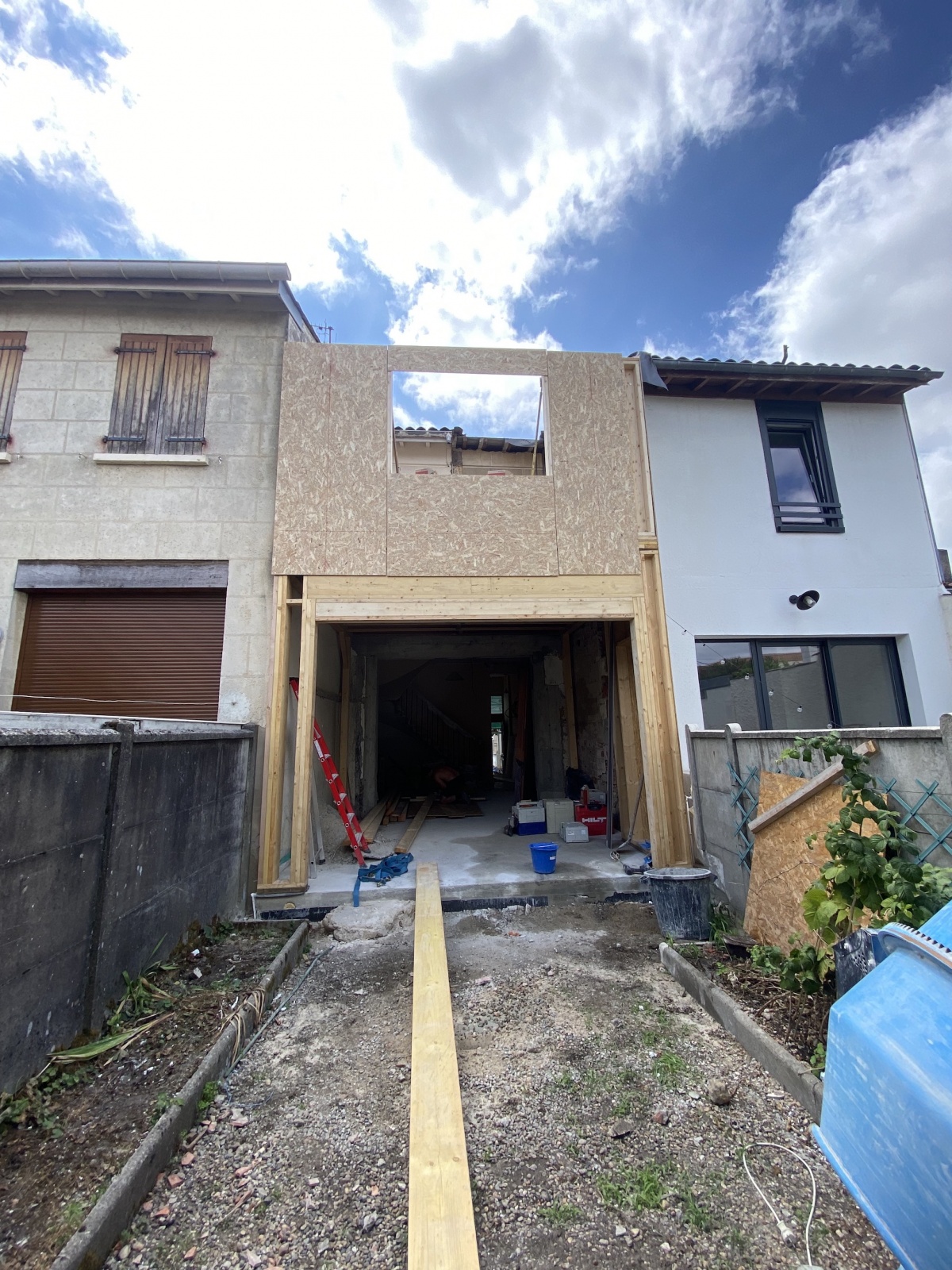 la maison de cheminots version urbaine revisite : Travaux