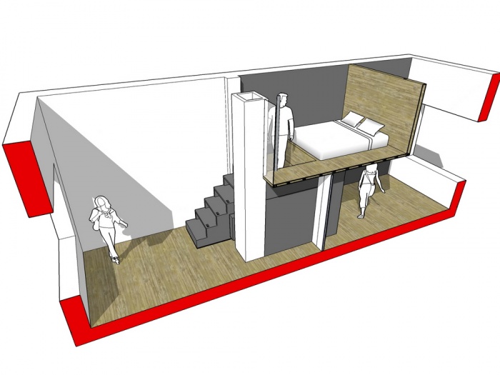 _ Cration d'une Mezzanine : 07 Mezza Boulogne 04