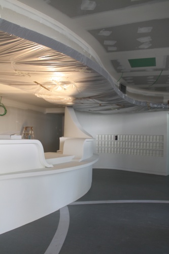 Agencement, ergonomie et conceptualisation des nouvelles agences de Tisseo : cloison en corian