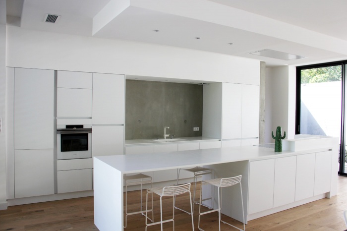 Maison P1 : cuisine corian